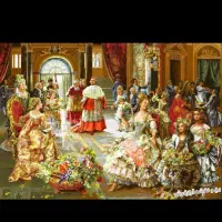 نخ و نقشه عروسی پاپ کوچک