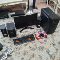 کامپیوتر ASUS نسل 6 گرافیکDDR5 هارد SSD مانیتورLED