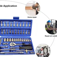 جعبه بکس همه کاره 46 عددی|ابزارآلات|کاشان, زیدی|دیوار