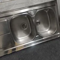 سینک دوقلو گود ایلیا استیل|مصالح و تجهیزات ساختمان|رشت, کوی فرهنگیان|دیوار