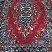 کناره قرمز و فرش|فرش|قوچان, |دیوار