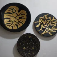 چهارعدد تابلو و مجسمه تزیینی