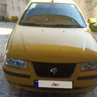 تاکسی سمند مدل ۹۵ نوشهر خط فردوسی