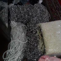 کریستال مروارید ملیله گل سینه اکسسوری نگین پایه|لوازم خیاطی و بافتنی|تهران, دستغیب|دیوار