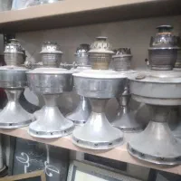 چراغ گردسوز برنجی قدیمی سالم