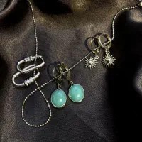 گوشواره های پینترستی استیل