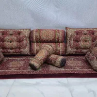 پخش ست سنتی ترمه زرکبافت اصل|پشتی|کرج, باغستان|دیوار