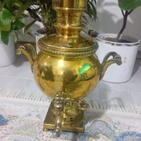 سماور روس کهنه قدیمی|کلکسیون اشیاء عتیقه|نهاوند, |دیوار