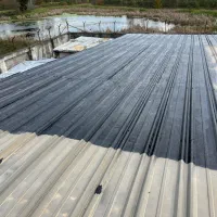 رفع چکه عایق رطوبت حلب سربندی سقف با قیر سرد نانو