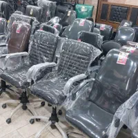 صندلی اداری دسته چرمی