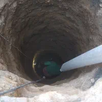 مغنی ، حفاری چاه فاضلاب