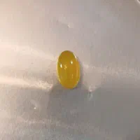سنگ عقیق زرد اصل پشت نویس شرف الشمس