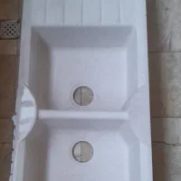 سینک ظرفشویی دوقلو گرانیتی