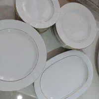 ۱۲ تا پیش دستی.۱۲ تا پلو خوری . ۲ تا دیس.|ظروف سرو و پذیرایی|خرمآباد, |دیوار