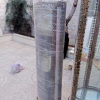 بوفه برنز برنجی ویترین ساعت آینه شمعدان|بوفه، ویترین، کنسول|قرچک, زیبا شهر|دیوار