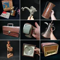 رادیو لامپی آلمانی تراش امریکا پریموس عصا و مجسمه