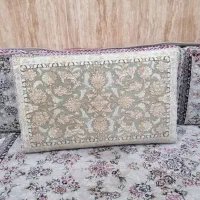 2 دست پشتی طلاکوب برجسته