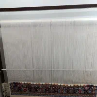 دار قالی با نخ و نقشه