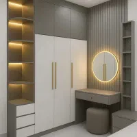 کمد دیواری و کابینت و تخت کم جا و تی وی وال