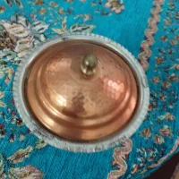 شکلات خوری نو ..سینی .قندان مسی.تابلو‌ وان یکاد|ظروف سرو و پذیرایی|اسلام‌شهر, شهرک توحید|دیوار