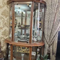 فروش بوفه در حد نو  ساعت نو وپرده در حد نو