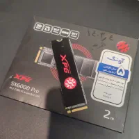 هارد دو ترا بایت XPG Nvme سه سال گارانتی مانده