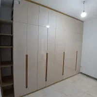 کمد دیواری دستیگره طرح لب خند /ام دی اف / هایگلاس|جاکفشی، کمد، دراور|قرچک, زیبا شهر|دیوار