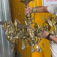 لوستر برنجی