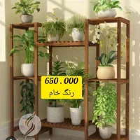 انواع استند گل ( تخفیف خورده ) شلف زیر گلدانی چوبی|گل مصنوعی|اراک, |دیوار