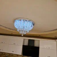 لوستر سقفی ۳ حالته لوکس ریموت دار و فلش خور|لوستر و چراغ آویز|اردبیل, |دیوار