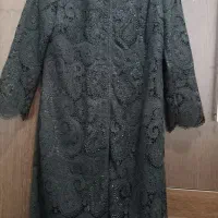 مانتومجلسی گیپور نگین دارسایز ۴۰تا۴۲