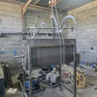 میکسر افقی مارپیچی ریبونی پودری|ماشین‌آلات صنعتی|اصفهان, طاحونه|دیوار