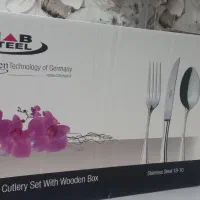 سرویس قاشق چنگال ناب استیل