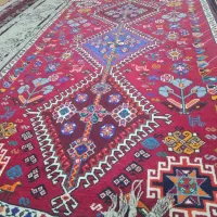 قالی ترکی دست باف قدیمی|فرش|مرودشت, دولت آباد|دیوار