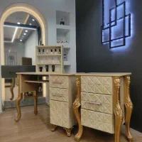 میز مناسب برای لاین ناخن|آرایشگاه و سالنهای زیبایی|بیرجند, |دیوار