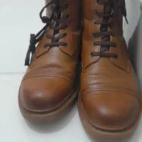 کفش نیم بوت چرم اصل کاترین