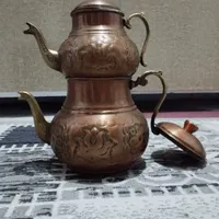 کتری قوری مسی|سماور، چای‌ساز، قهوه‌ساز|تربت جام, عیدی آباد|دیوار