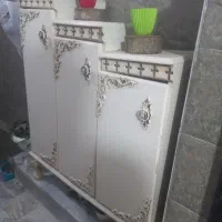 آیینه و کنسول و میزتلویزیون و بوفه..|بوفه، ویترین، کنسول|ساری, |دیوار