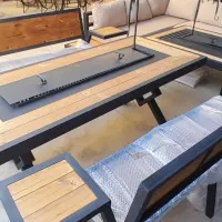 میز آتشدان و آتشدان حرارت دار مدل دریب naqp828|مبلمان خانگی و میز عسلی|چهارباغ, |دیوار