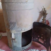 یک عدد بخاری چوبی محکم کمی کارده