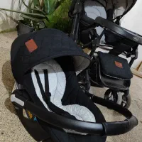 کالسکه کریر گهواره نوزاد در حد نو|کالسکه و لوازم جانبی|لاهیجان, آهندان|دیوار