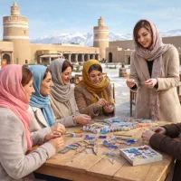 ورکشاپ منجوق بافی