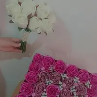 گل روبانی و دسته گل|گل مصنوعی|یاسوج, |دیوار