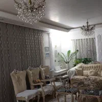 پرده پذیرایی و اتاق کودک همراه لوستر