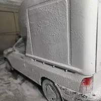 وانت بار مسقف حمل بار جابجایی کارگر