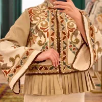 کت کار شده دست ضخیم