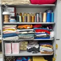 انواع پارچه...و دوخت و تحویل ۲۴ ساعته