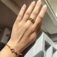 گوشواره دستبند گردنبند ورساچه کارتیر طلا|جواهرات|تهران, مینابی|دیوار