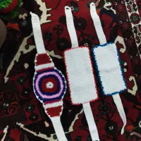 انواع لیف واسکاج بارنگهای مختلف نخ کاموا خوب
