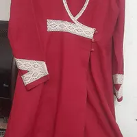 مانتو مجلسی خامه دوزی شده تاسایز ۴۶ جواب میده